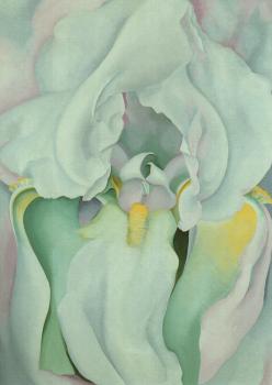 Georgia O Keeffe : Light Iris